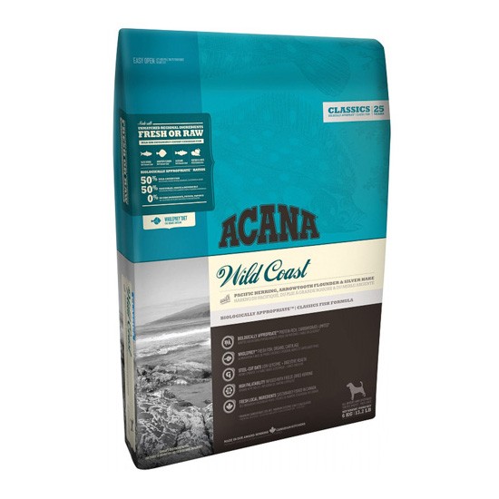 Acana wild coast pienso para perros con pescado 11,4 kg