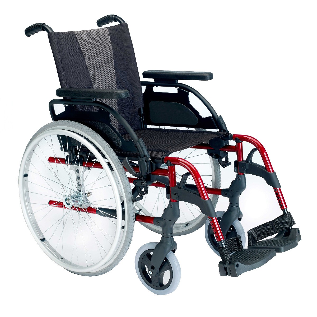 Sunrise Medical silla ruedas style 24' neumatica 43 cmgis