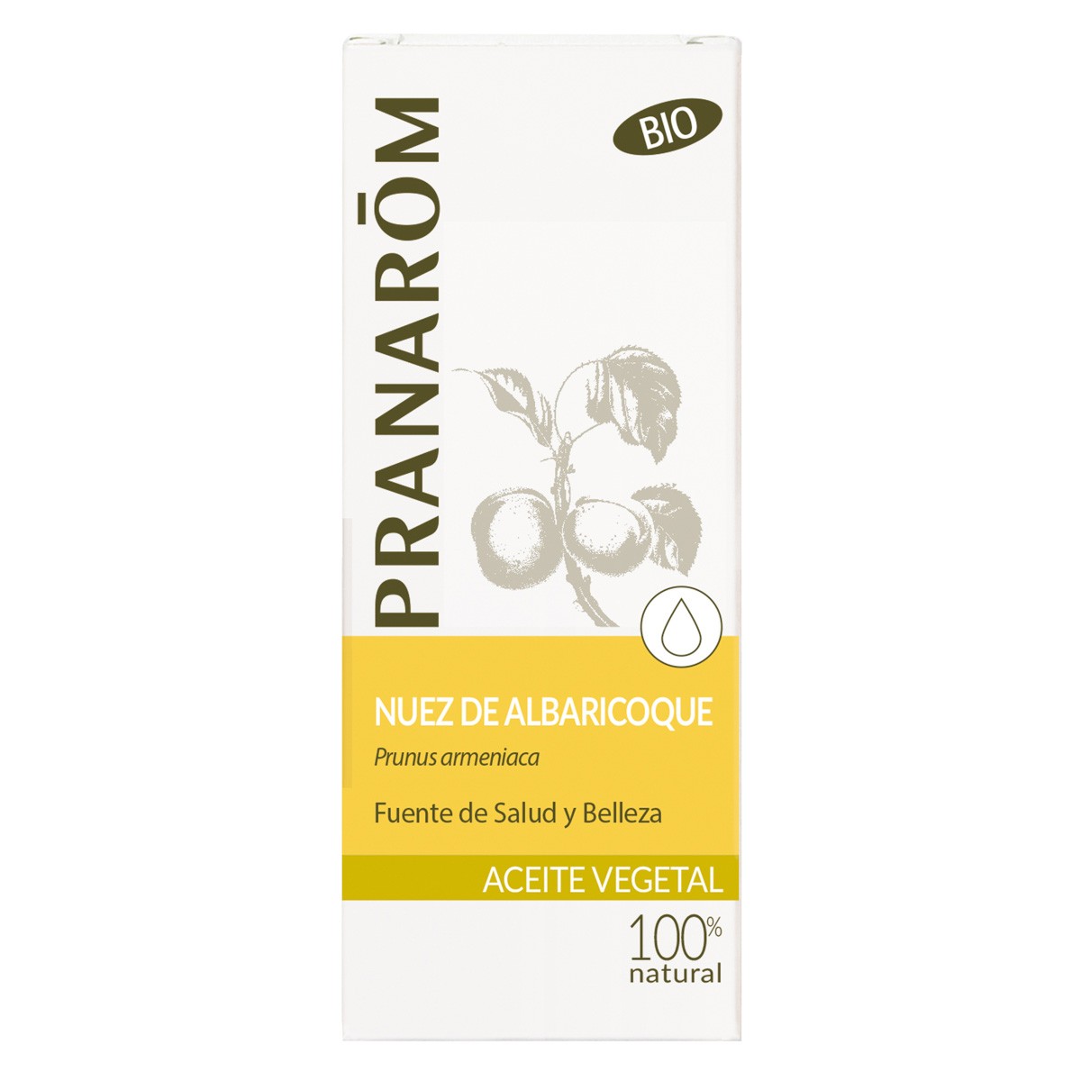 Pranarom Aceites vegetales nuez albaricoque 50ml