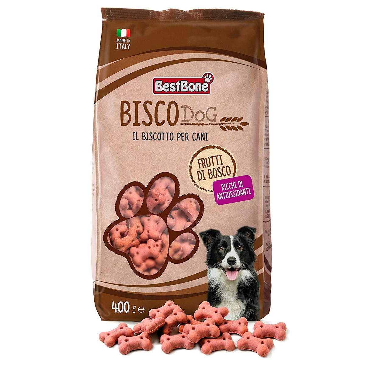 Bestbone Galleta biscodog sabor vainilla 400 g