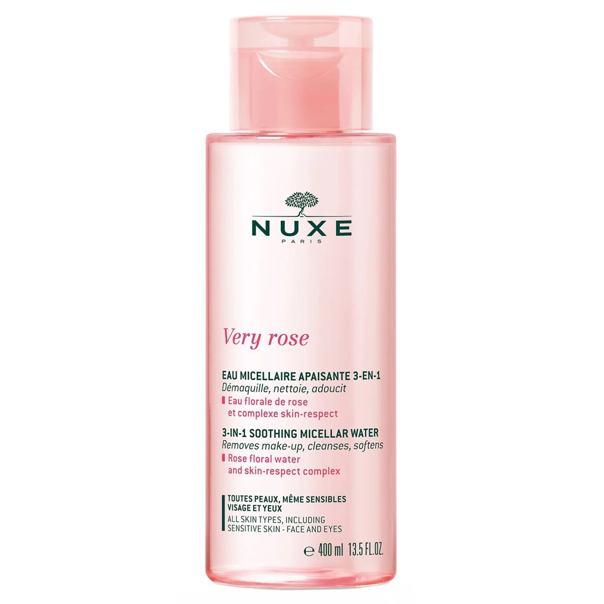 Nuxe Agua micelar calm 3-1 todo piel 400ml