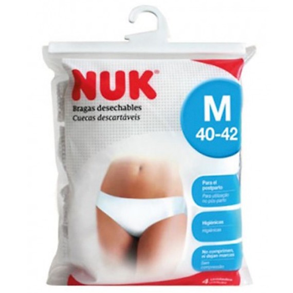 Nuk braguitas desechables T/M 4u