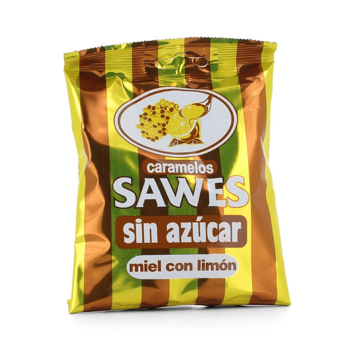 CARAMELOS SAWES MIEL - LIMON S/AZ BOLSA