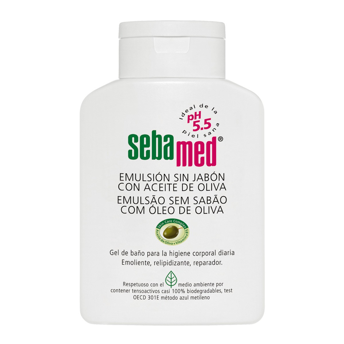 Sebamed emulsión con aceite de oliva 200ml