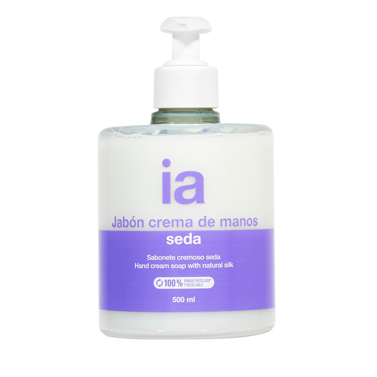 Interapothek jabón de manos seda 500ml