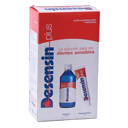 DESENSIN PASTA DENTAL PLUS 125+COL 500ML