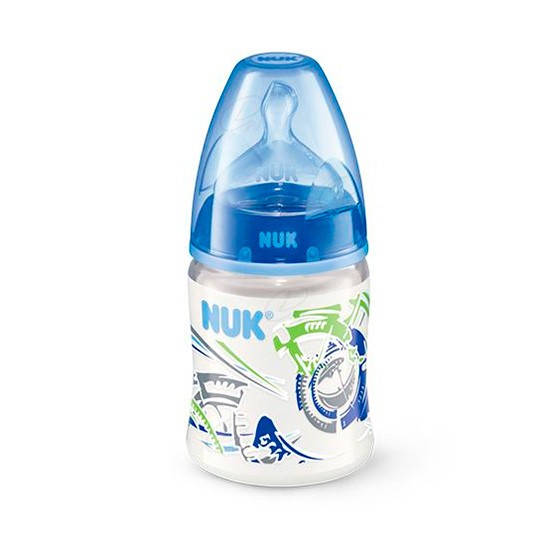  Nuk First Choice+ biberón de silicona con boca ancha 150ml