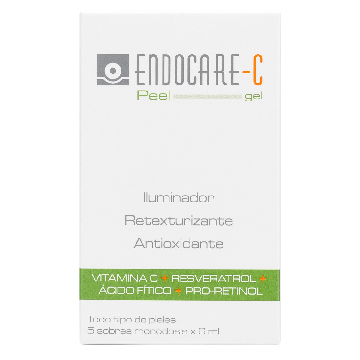 Endocare C peel gel 5 sobres x 6ml