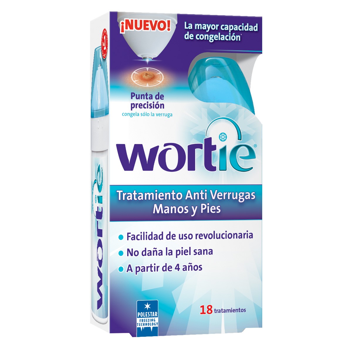 Wortie tratamiento antiverrugas 50ml