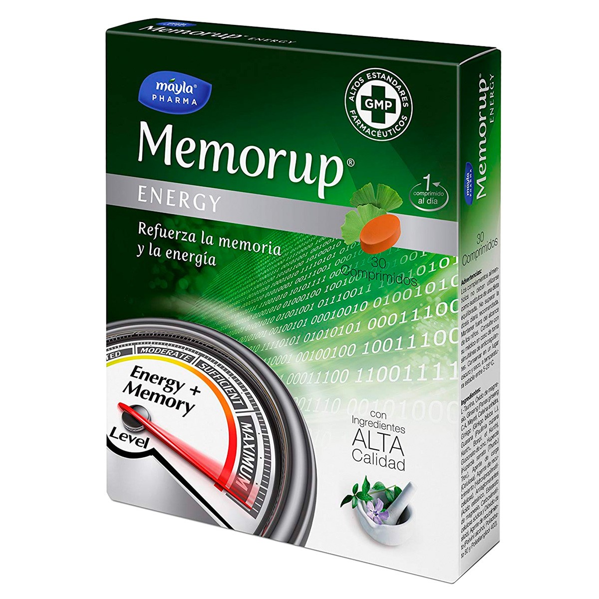 Memorup energy 30 comprimidos