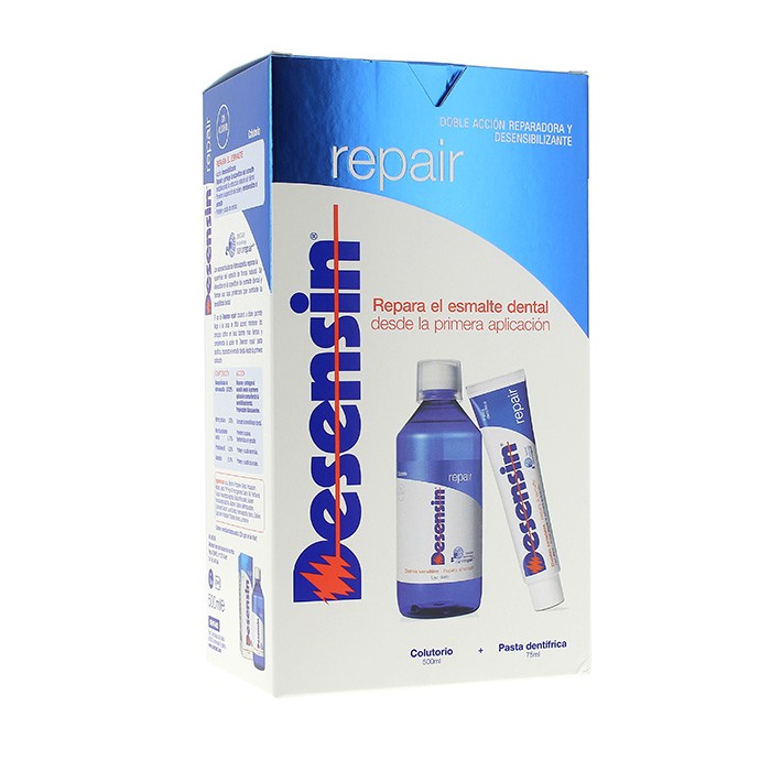 Desensin repair pack pasta 75ml + colutorio 500ml