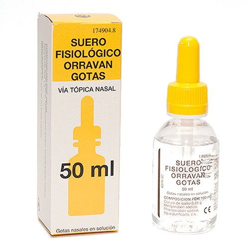 Forte pharma suero fisiológico orravan gotas 50ml