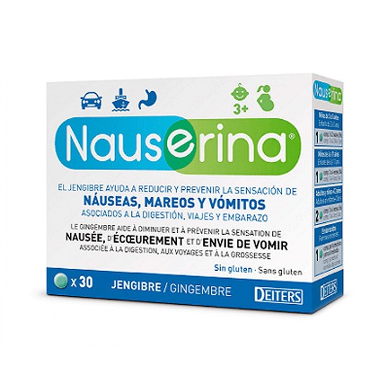 Nauserina 30 comprimidos