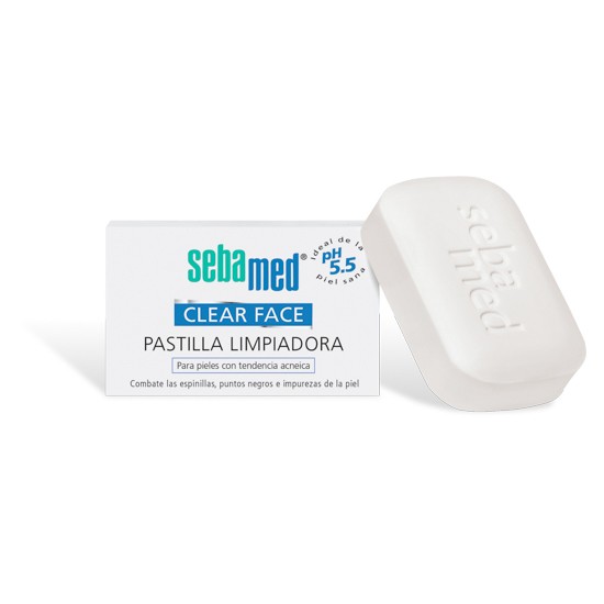 Sebamed clear face pastilla limpiadora 100g