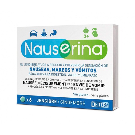 Nauserina 6 comprimidos