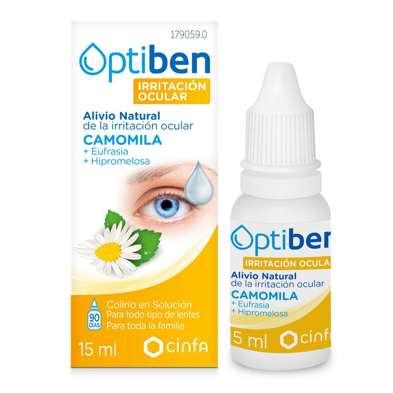 Optiben ojos irritados frasco 15ml