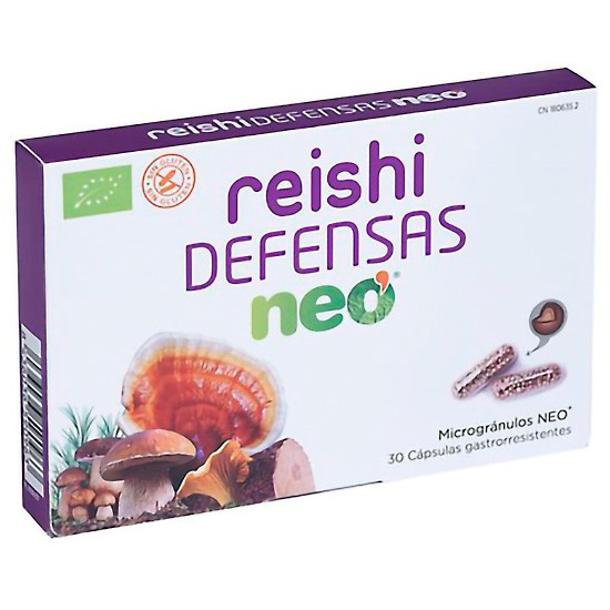 Neovital  reishi defensas neo 30 capsulas