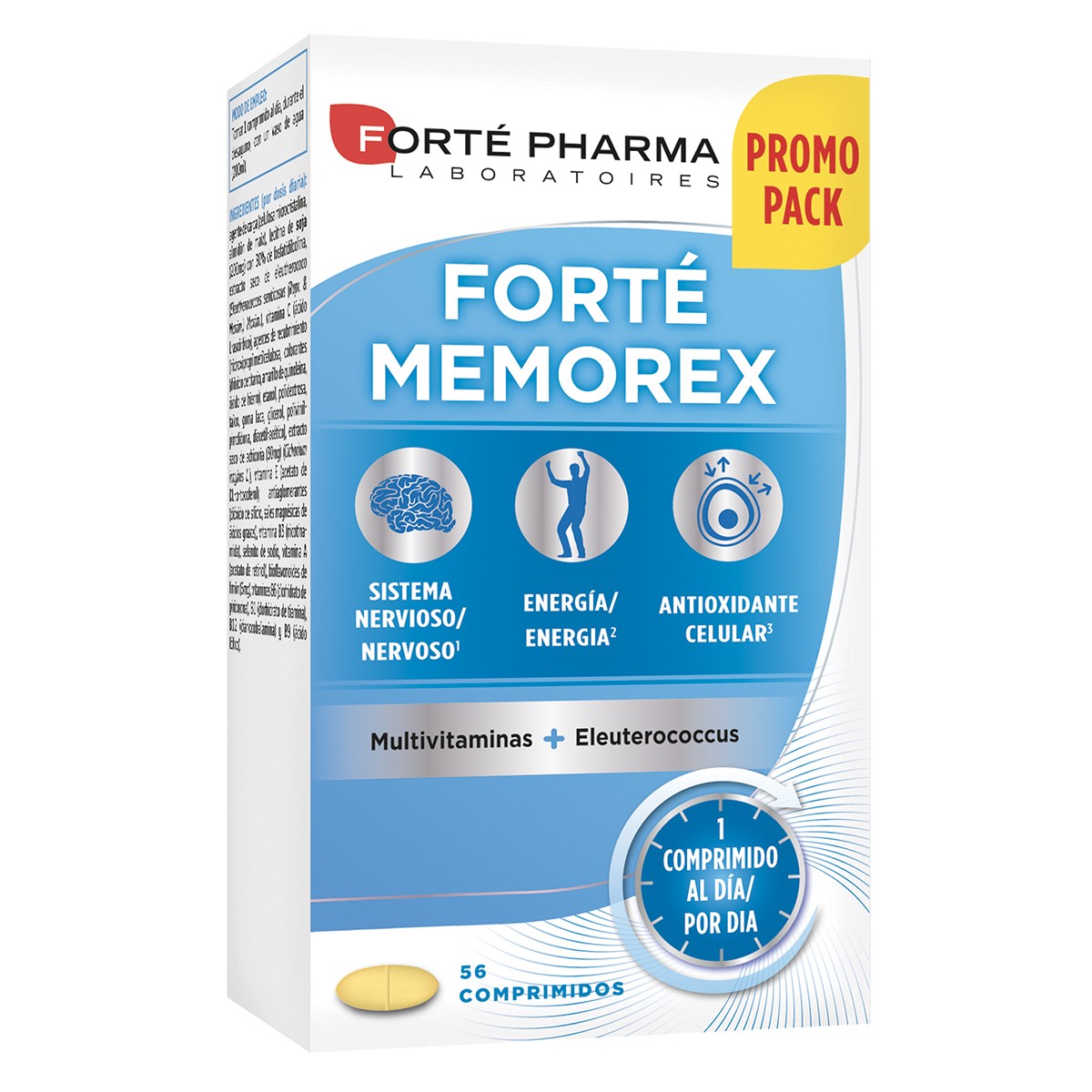 Forte pharma energy memorex 56 comprimidos