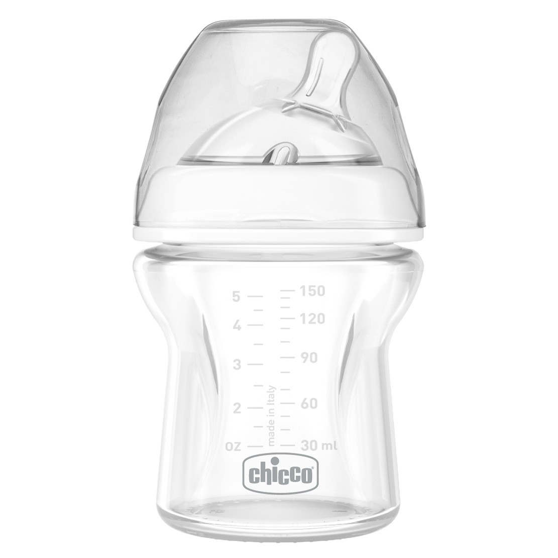 Chicco Natural Feeling biberón cristal +0m 150ml