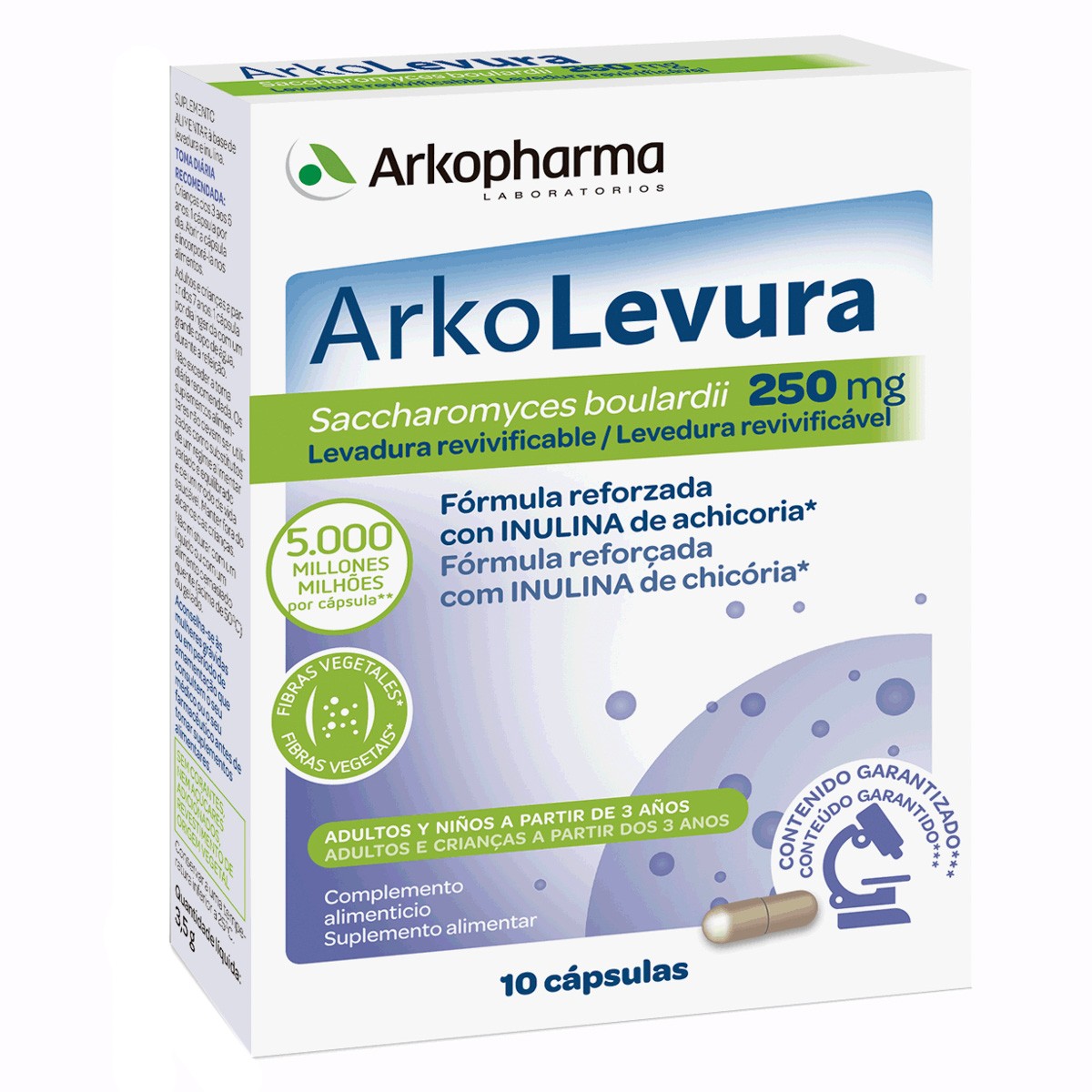 ARKOLEVURA 10 CAPSULAS