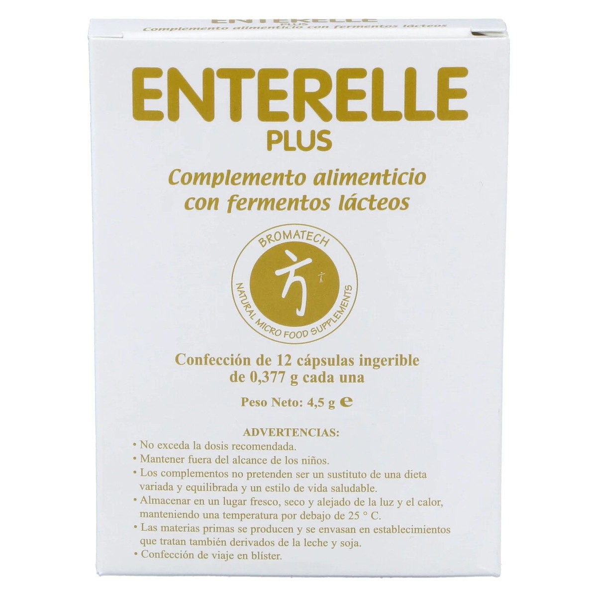 Bromatech Enterelle Plus 12 cápsulas