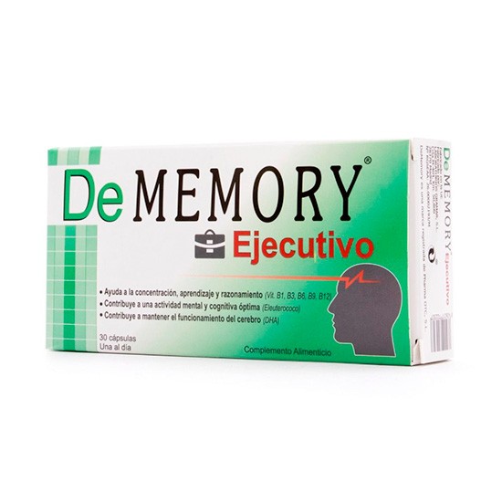 De memory ejecutivo 30 cápsulas