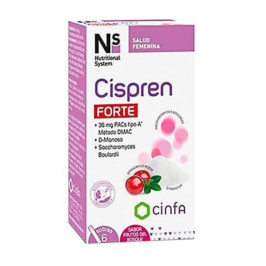 N+S cispren forte 6 sobres