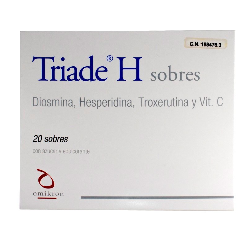 Triade h 20 sobres