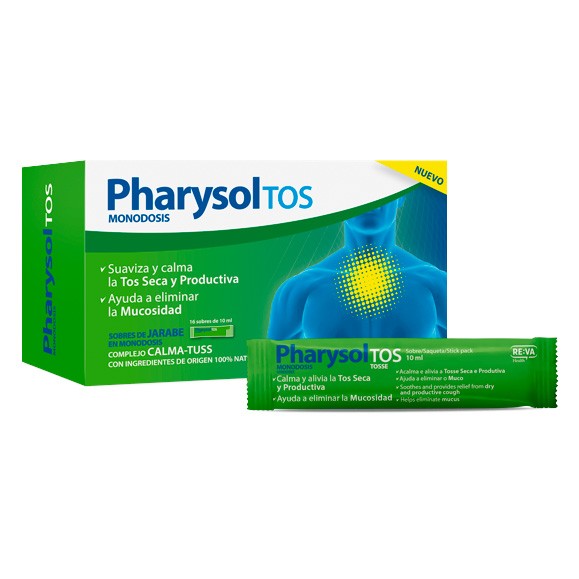 Pharysol tos 16 sobres