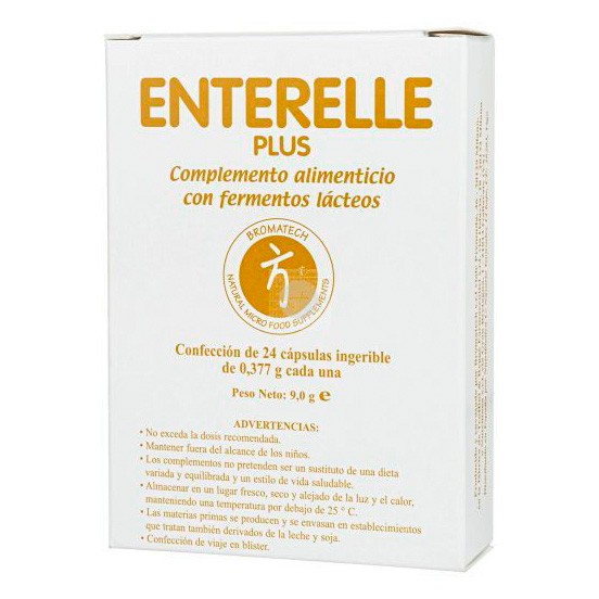 Bromatech enterelle plus 24 capsulas