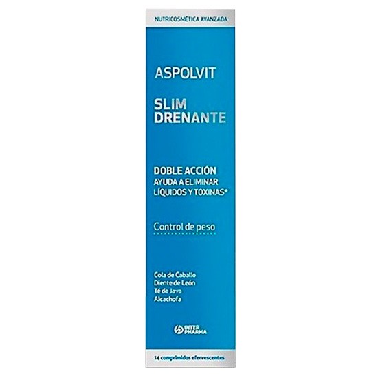 Aspolvit slim drenante detox 60 cápsulas