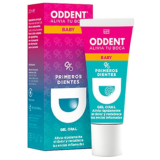 Oddent gel oral baby