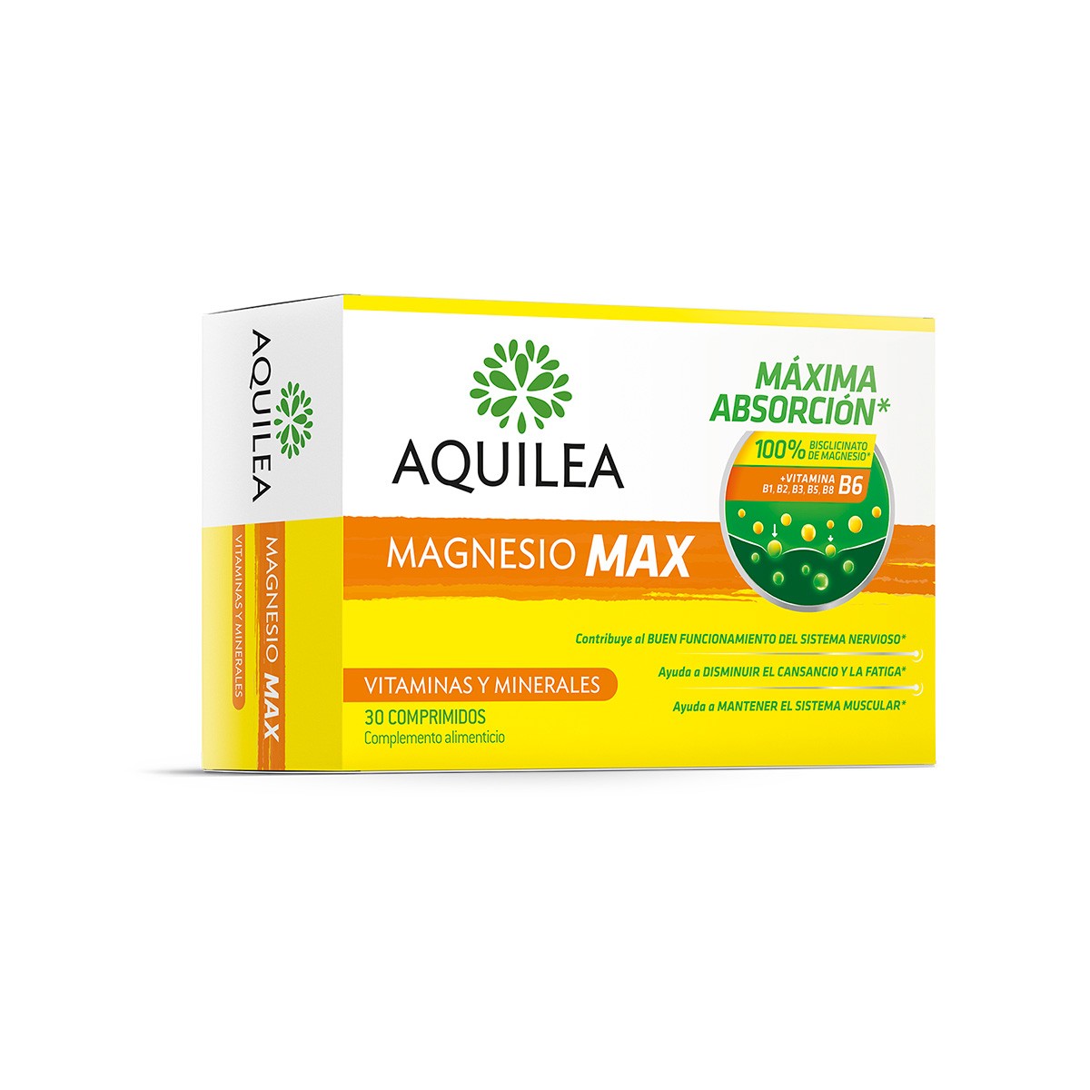 Aquilea magnesio max 30 comprimidos