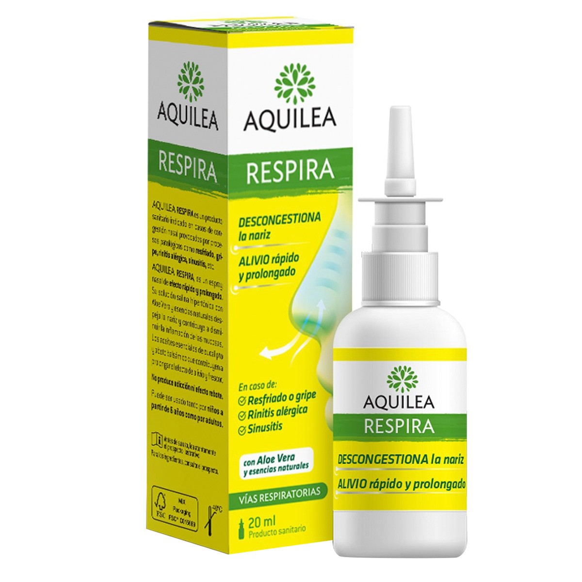 Aquilea Respira para la congestión nasal 20ml