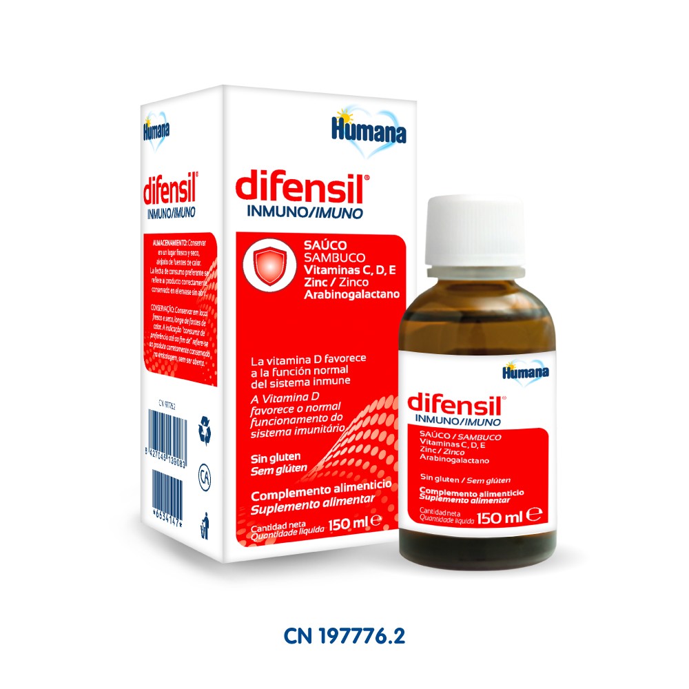 Humana Difensil Inmuno 150ml.