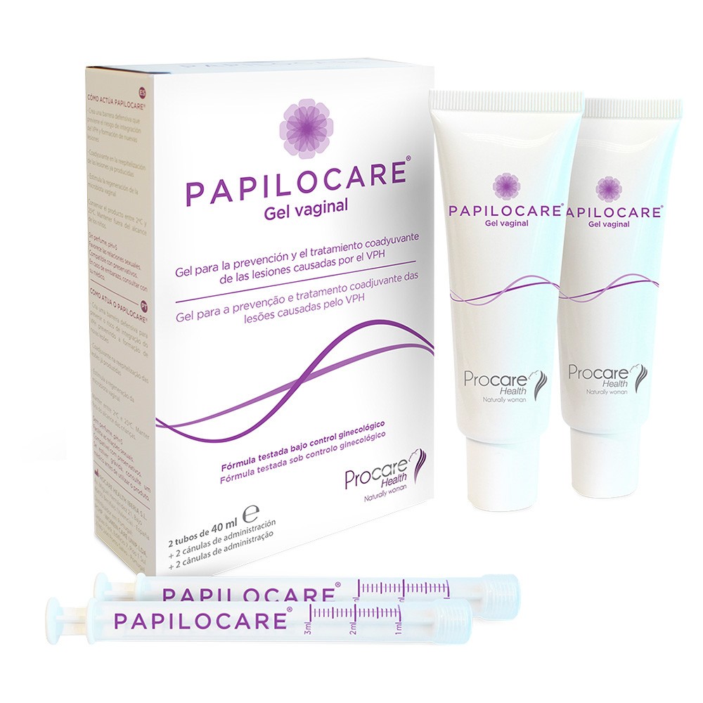 Papilocare gel vaginal 2 tubos x 40ml