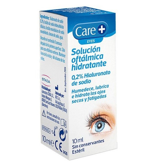 Care+ solución oftálmica forte 10ml