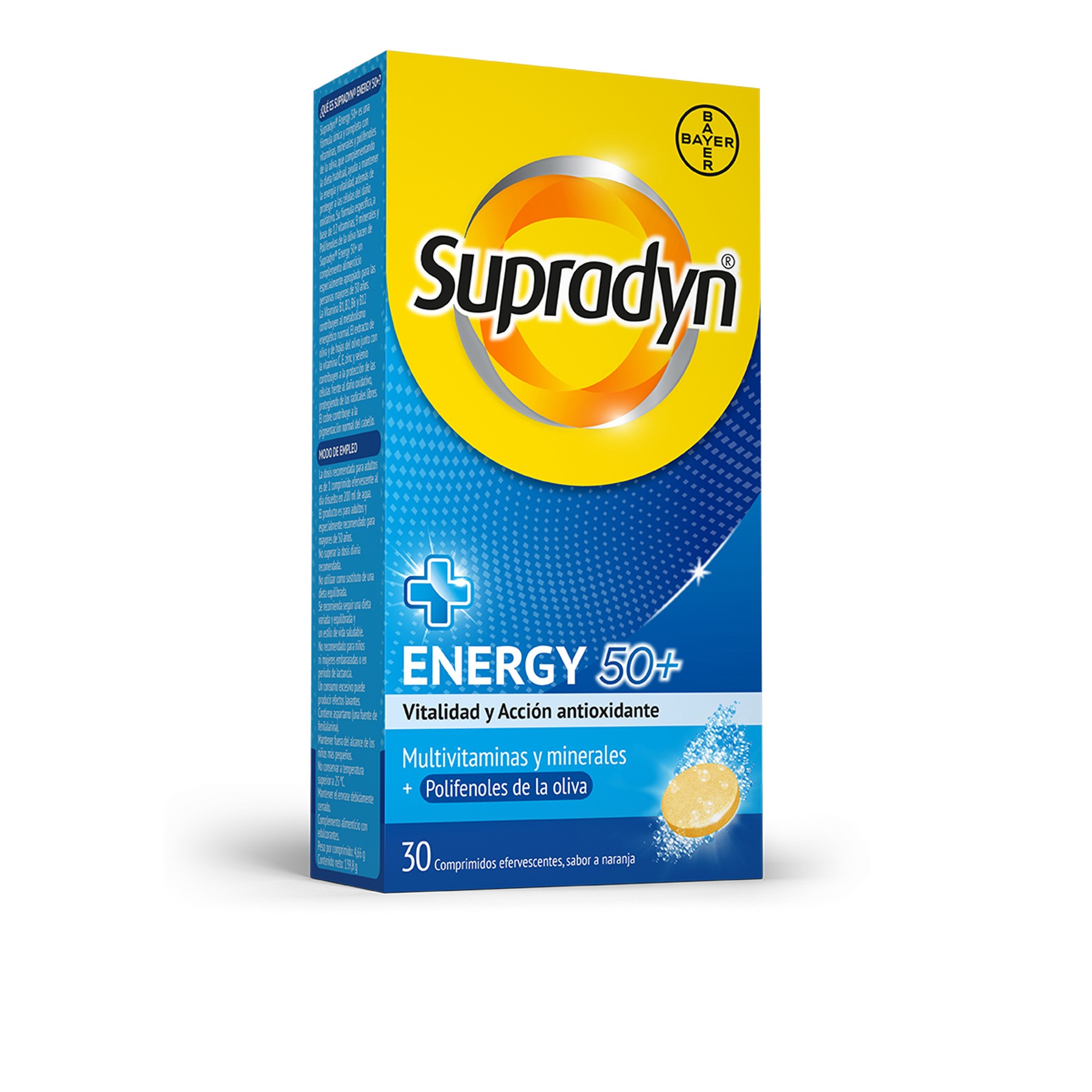 Supradyn Energy 50+ 30 comprimidos efervescentes