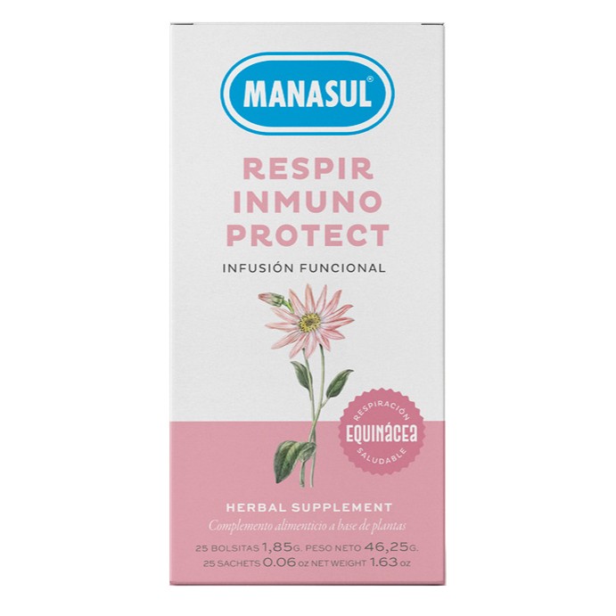 Manasul Respir Immuno Protect infusión 20 sobres.