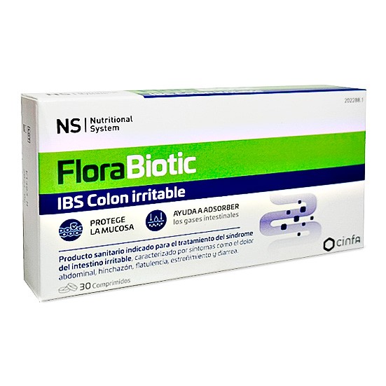 Cinfa NS Florabiotic Ibs Colon Irritable 30 comprimidos.