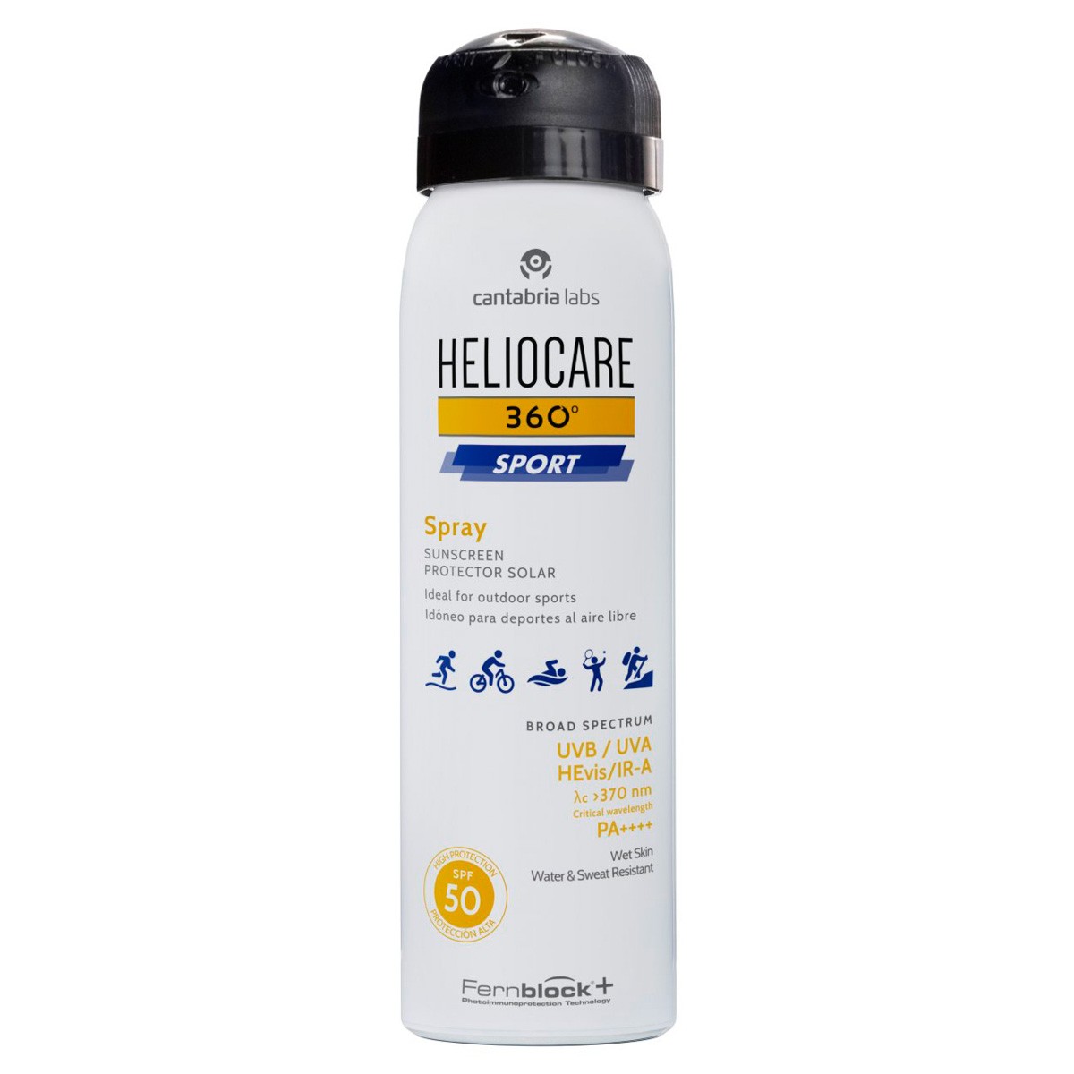 Heliocare 360º sport spray spf50+ 100ml