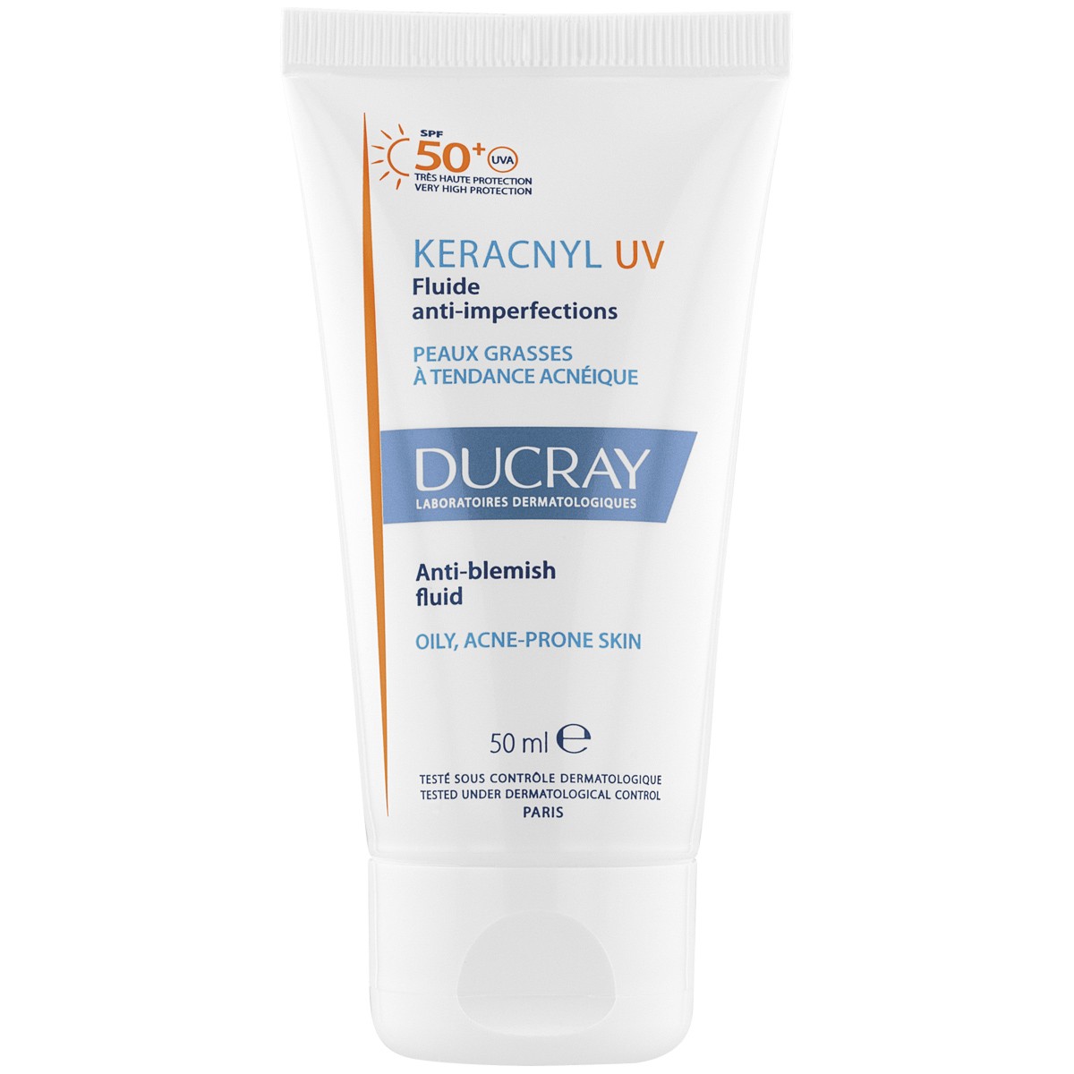 Ducray keracnyl fluido antiimperfecciones SPF-50