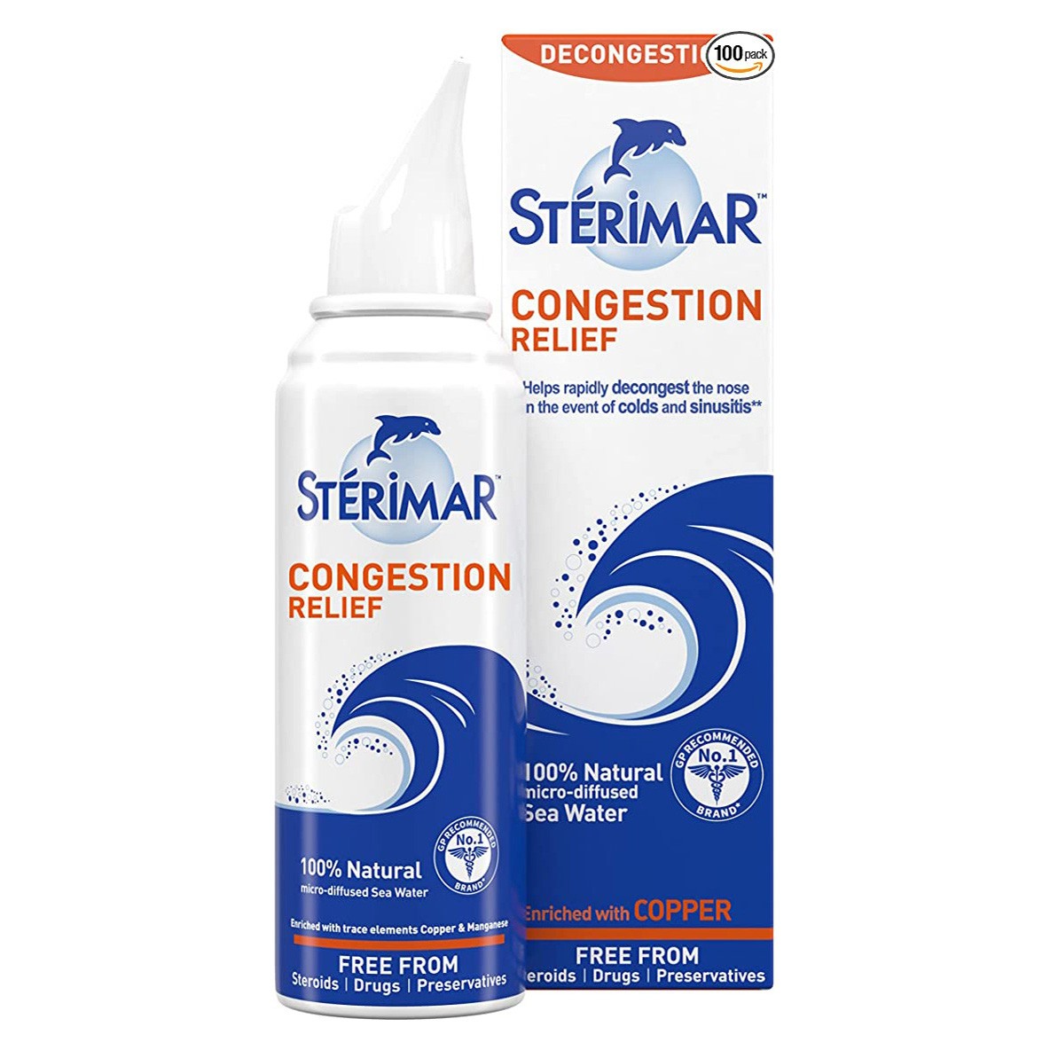 Forte Pharma Congestion Nasal con agua de mar 100 ml