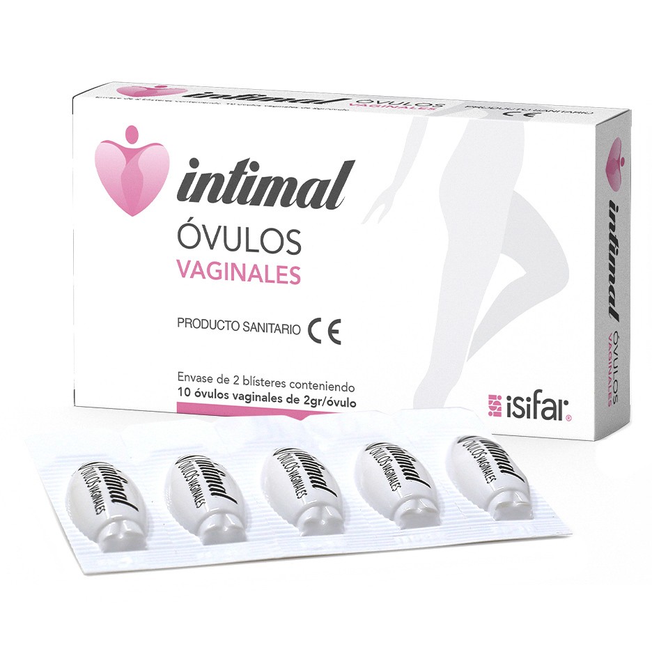 Intimal ovulos vaginales 10 unidades