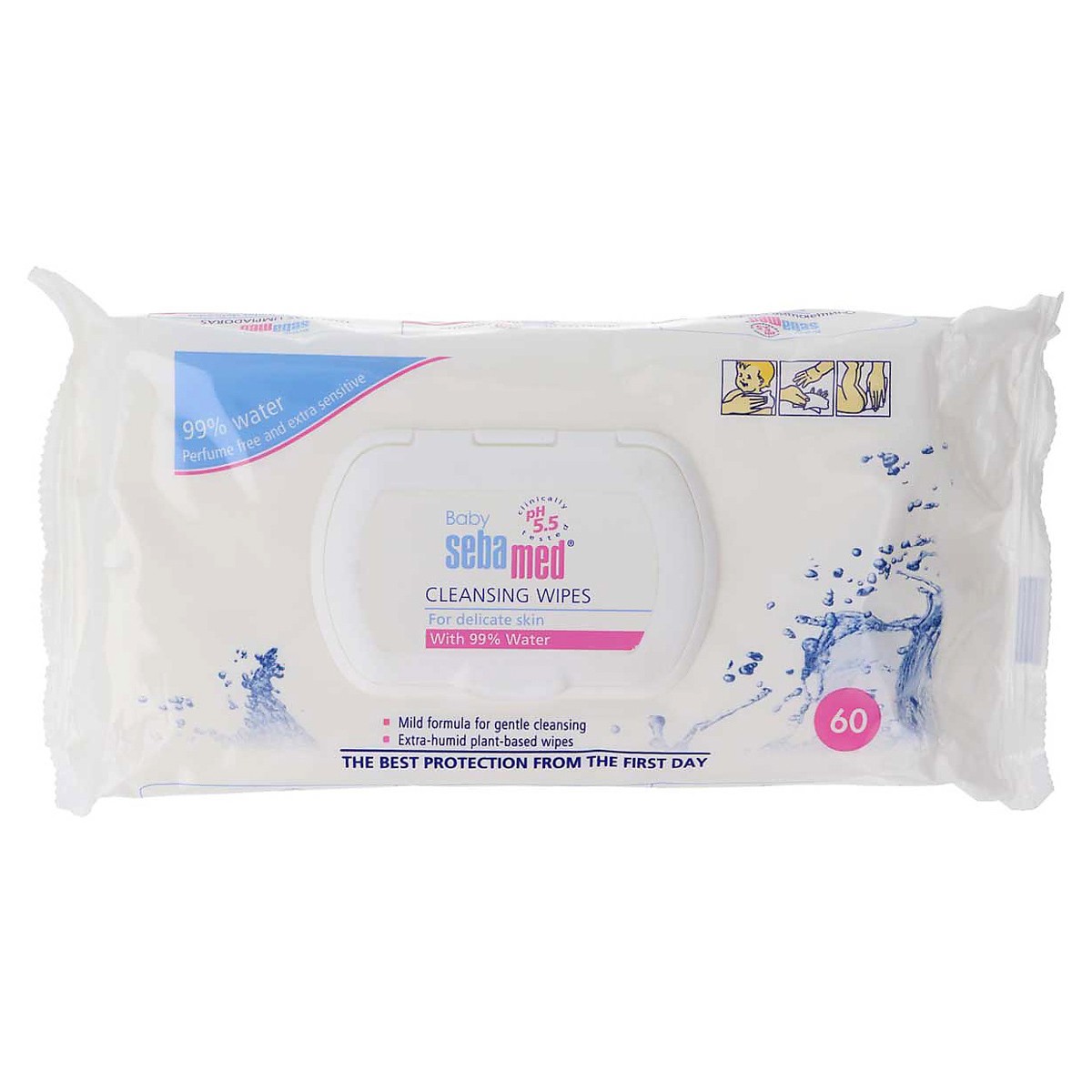 Sebamed toallitas limpiadoras 60 ud