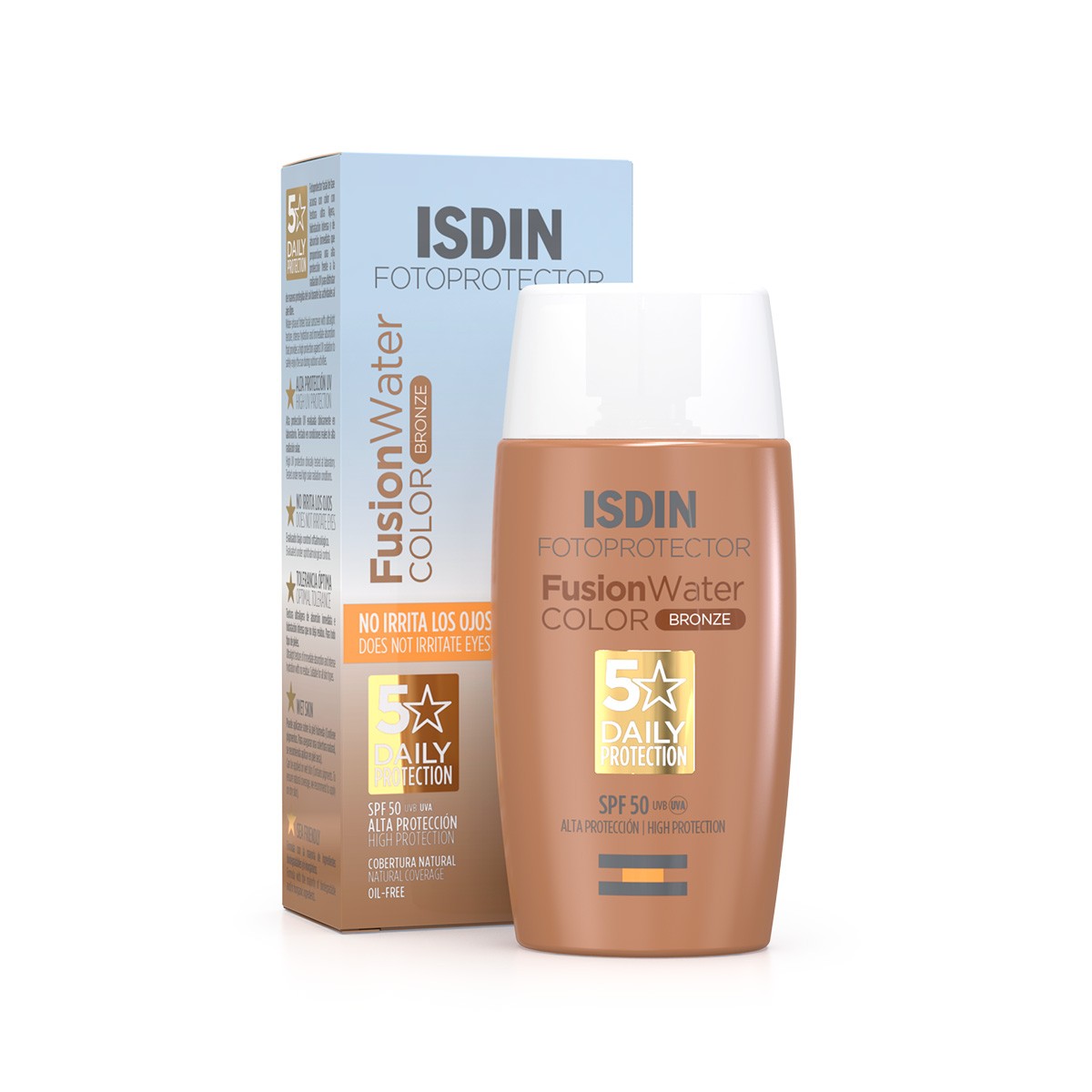 Isdin fotoprotector fusion water color bronze F50 50ml