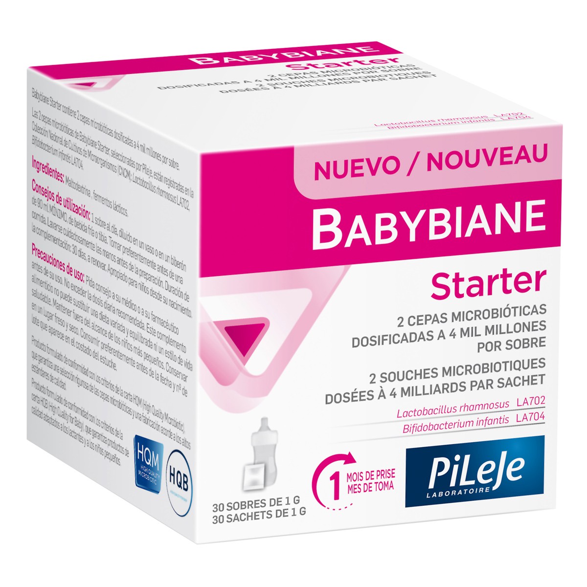 Pileje babybiane starter 30 sobres