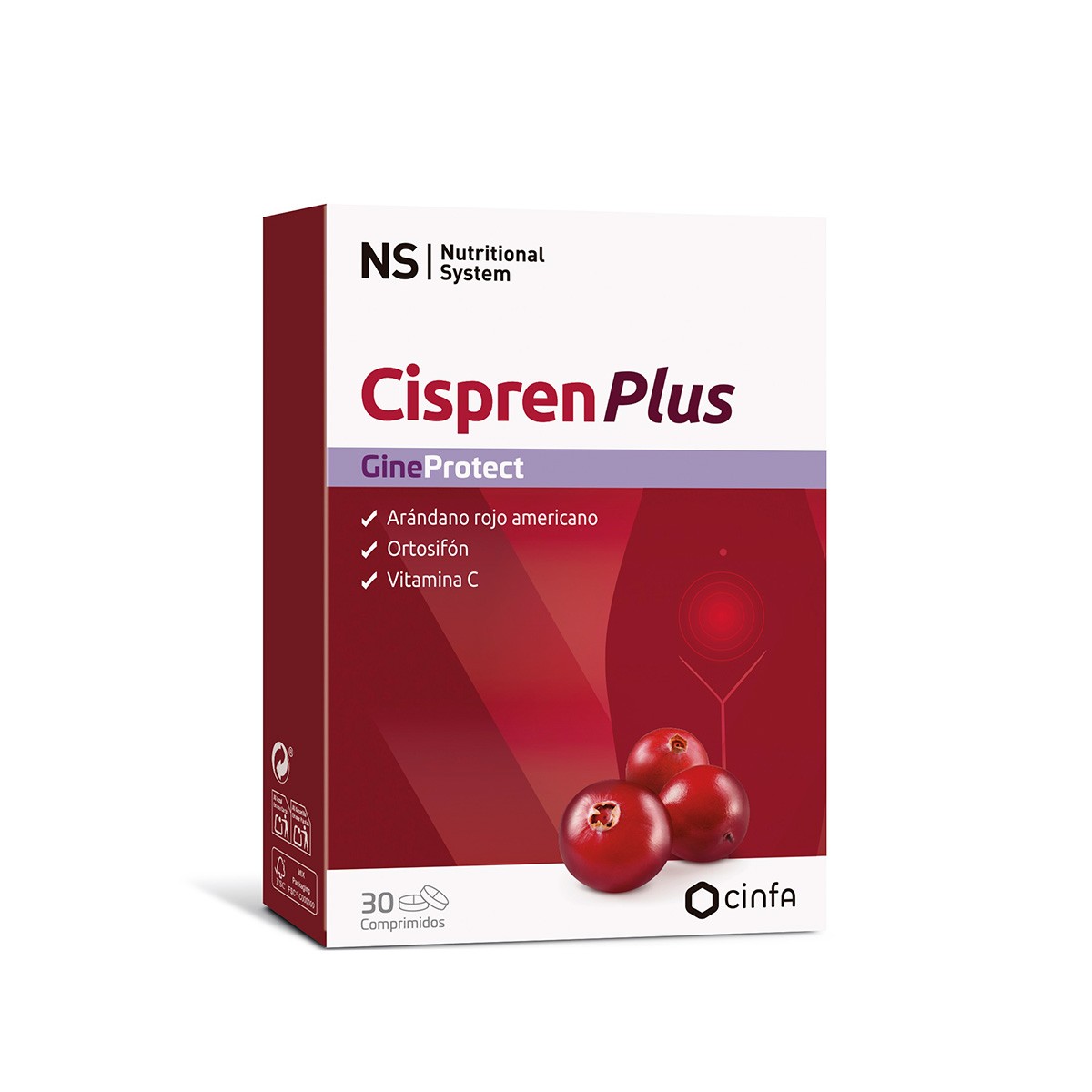 N+S Gineprotect Cipren Plus 30 comprimidos