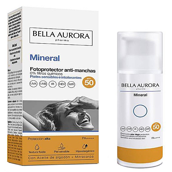 Bella Aurora fotoprotector solar Mineral 50ml