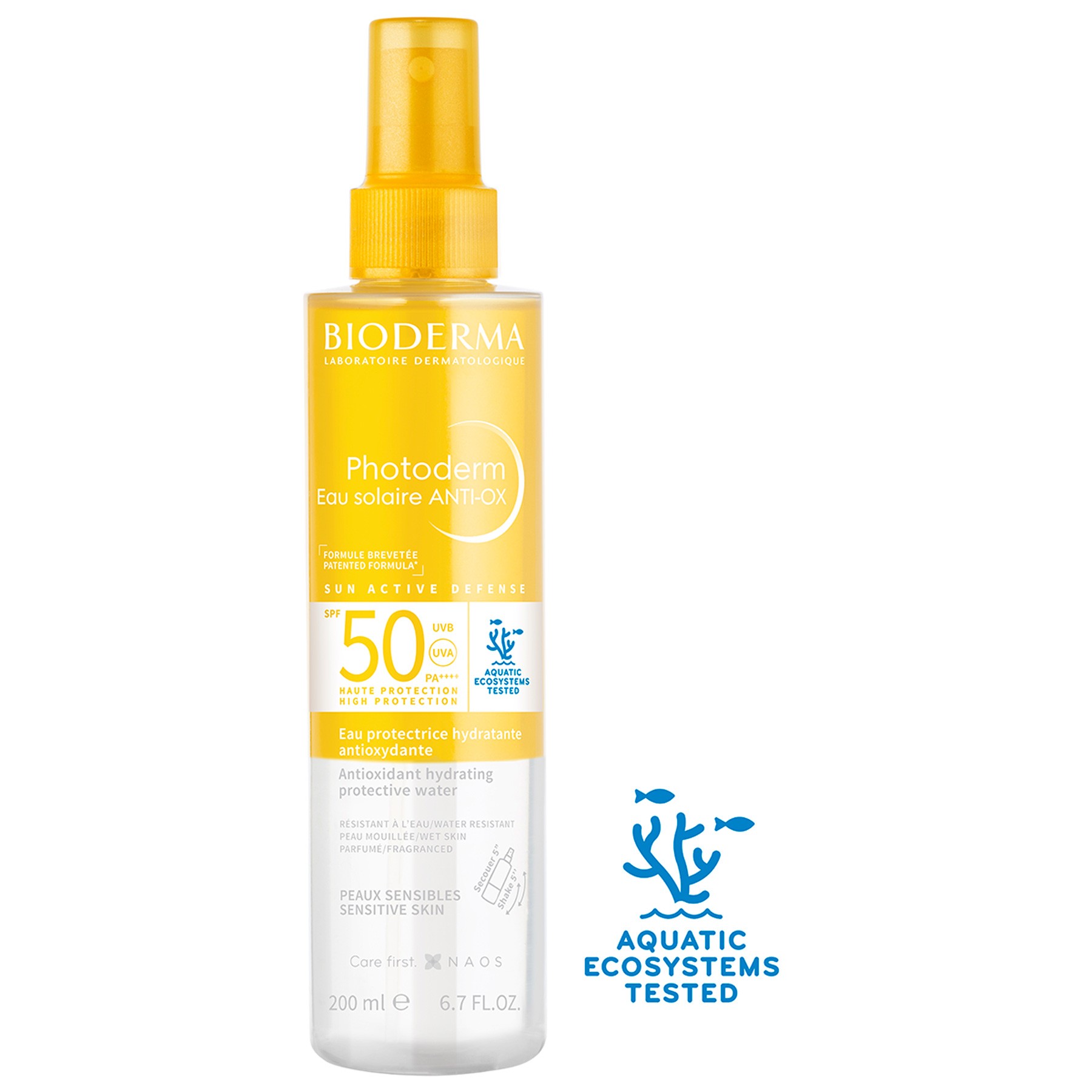 Bioderma Photoderm agua solar antiox SPF50+ 200ml